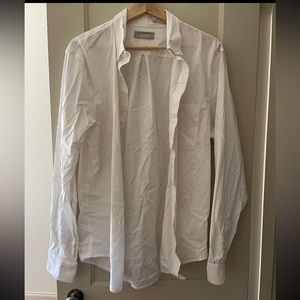 Womens Everlane white button down